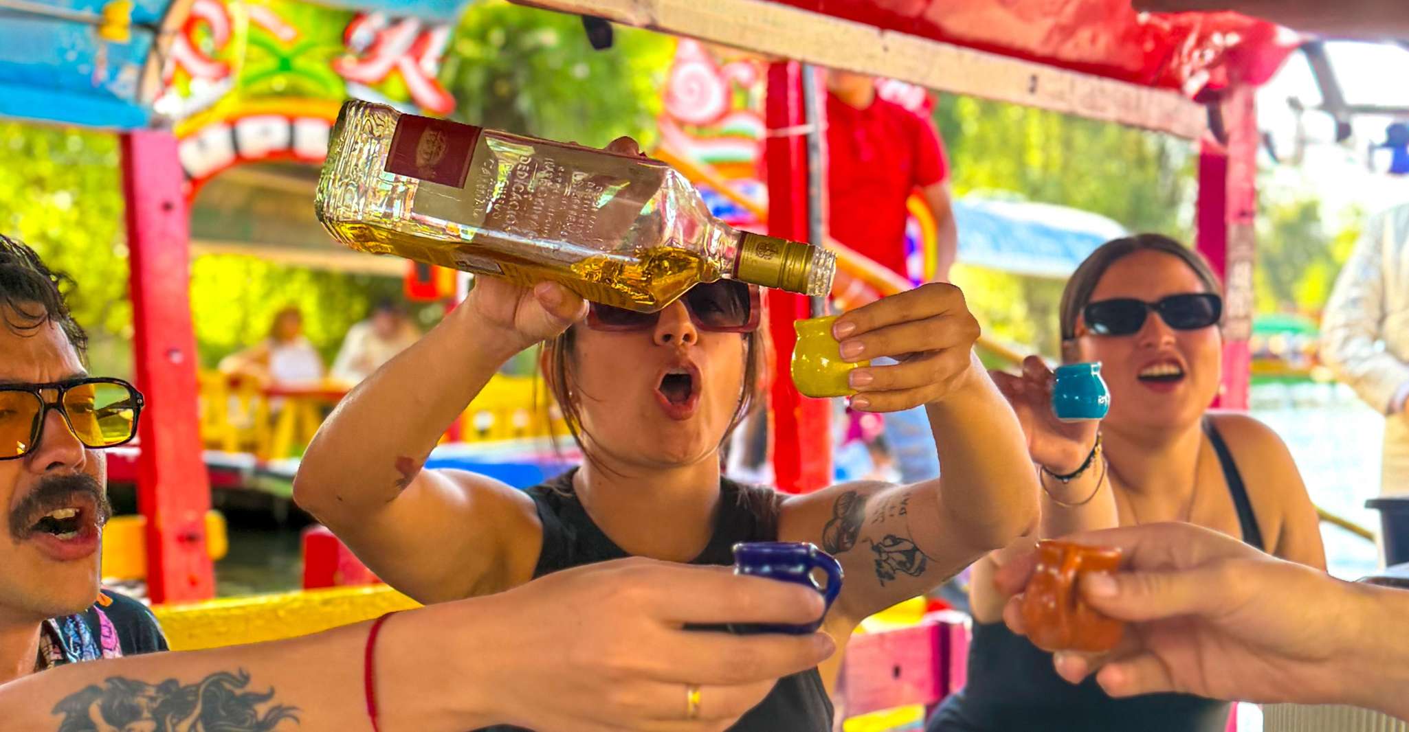 Xochimilco: Tequila tasting (unlimited) and a cultural party on a boat — photo 10